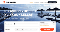 Desktop Screenshot of eurovippi.fi